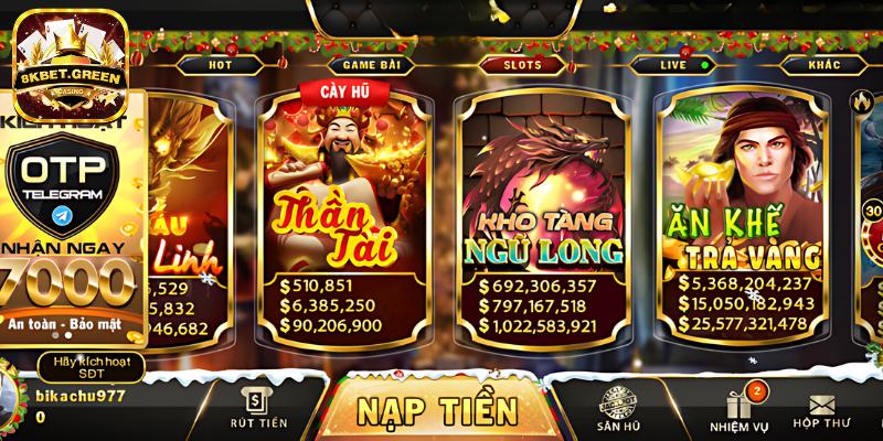 Những ưu điểm nổi bật của tựa game kho tàng ngũ linh 8kbet