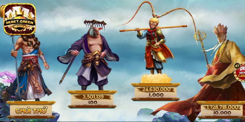 Ưu điểm nổi bật của slot game Tây Du Ký 8kbet