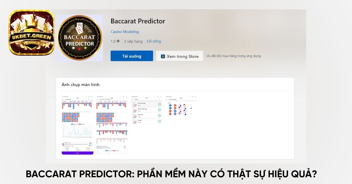 Baccarat Predictor: Phần mềm này có thật sự hiệu quả?