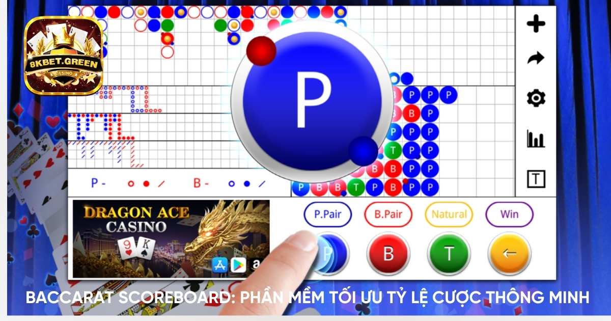 Baccarat Scoreboard: Phần mềm tối ưu tỷ lệ cược thông minh