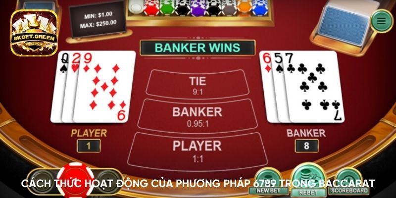 Cách thức hoạt động của phương pháp 6789 trong Baccarat