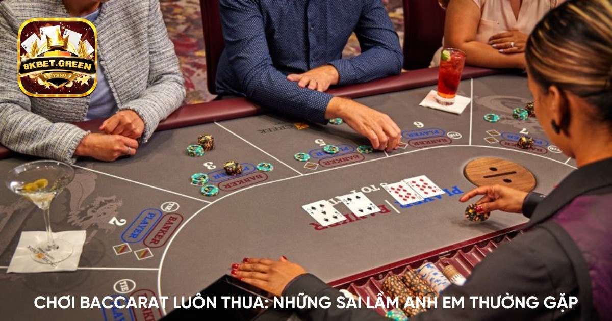 Chơi Baccarat luôn thua: Những sai lầm anh em thường gặp