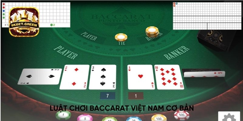 Luật chơi Baccarat Việt Nam cơ bản