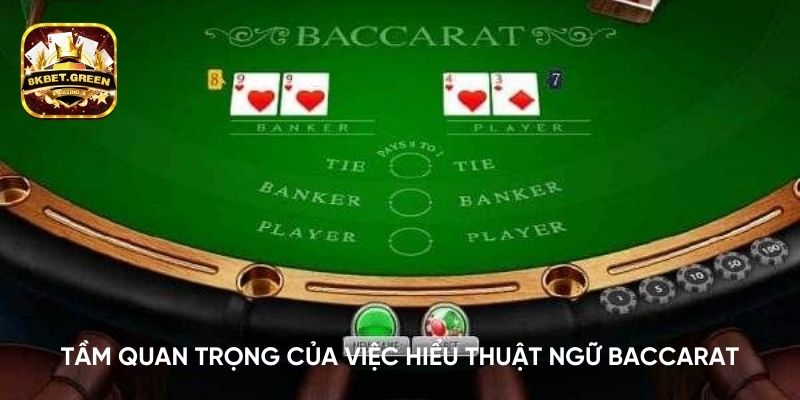 Tầm quan trọng của việc hiểu thuật ngữ Baccarat