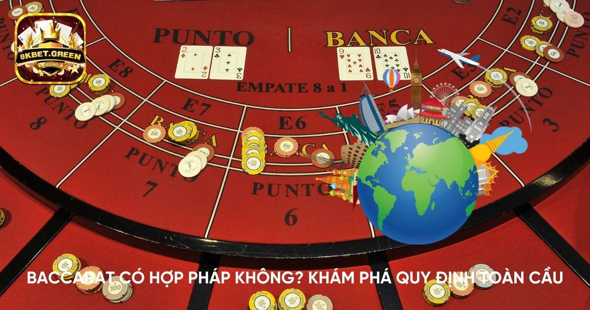 Baccarat có hợp pháp không? Khám phá quy định toàn cầu